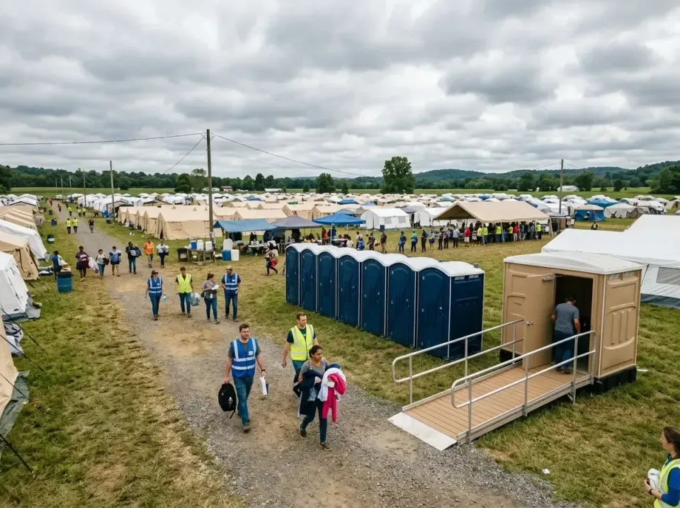 disaster-relief-camp-restrooms-010 — frequently asked questions, Dumpster & Portable Bathrooms Rental in Eldon, MO